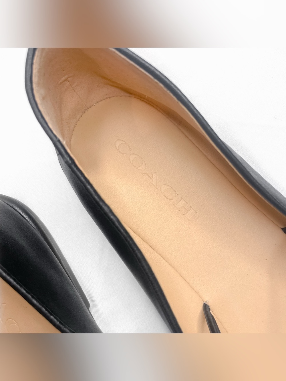 Coach Elaina Tea Rose Ballet Flats - Picture 8 of 11